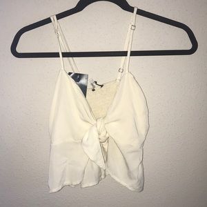 Brandy Melville Nodo Panna Top